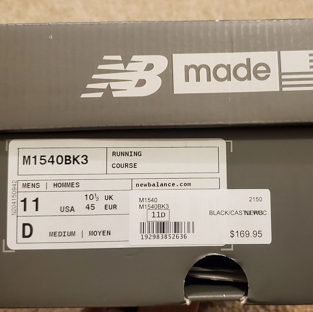 New Balance Men's 1540 V3 Running Shoe